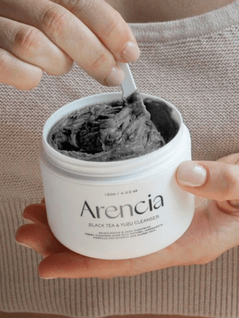 Arencia - Black Tea & Yuzu Rice Mochi Cleanser 120g