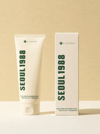 KSECRET - SEOUL 1988 Cleansing Foam : Pine Cica 1% + Probiotics