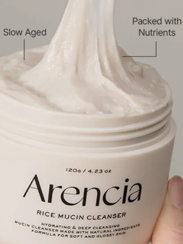 Arencia - Rice Mucin Cleanser 120g